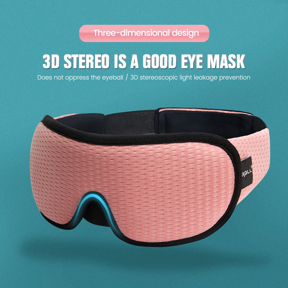 

3D Sleeping Mask Travel Shade Cover Eye Mask for Sleeping Blindfold Eye Cover Night Mask Sleeping Eye Mask Eye Patch