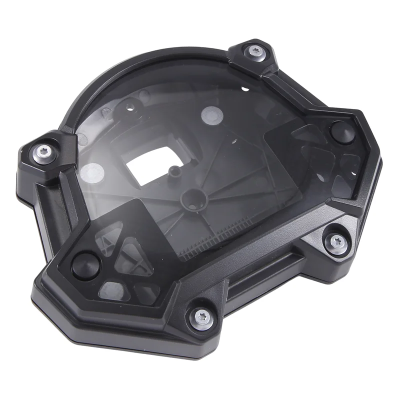 

H5-1 шт., крышка корпуса счетчика мотоцикла, чехол спидометра тахометра, одометр, черный ABS для Kawasaki Ninja Z900 Z650 2017-2019