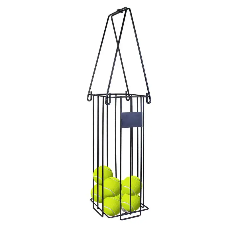 

Tennis Ball Collector Basket Pickle Ball Retriever Tennis Ball Picker Stainless Steel Pickle Ball Picking For Ball Training Tool