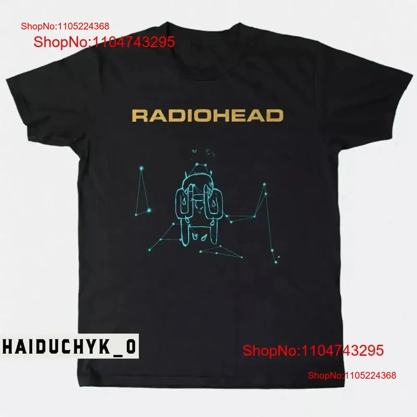 

Radiohead Amnesiac Black T shirt Size S 5XL vintage Washed Versatile designer clothes Breathable Soft Stretched Stylish fashion