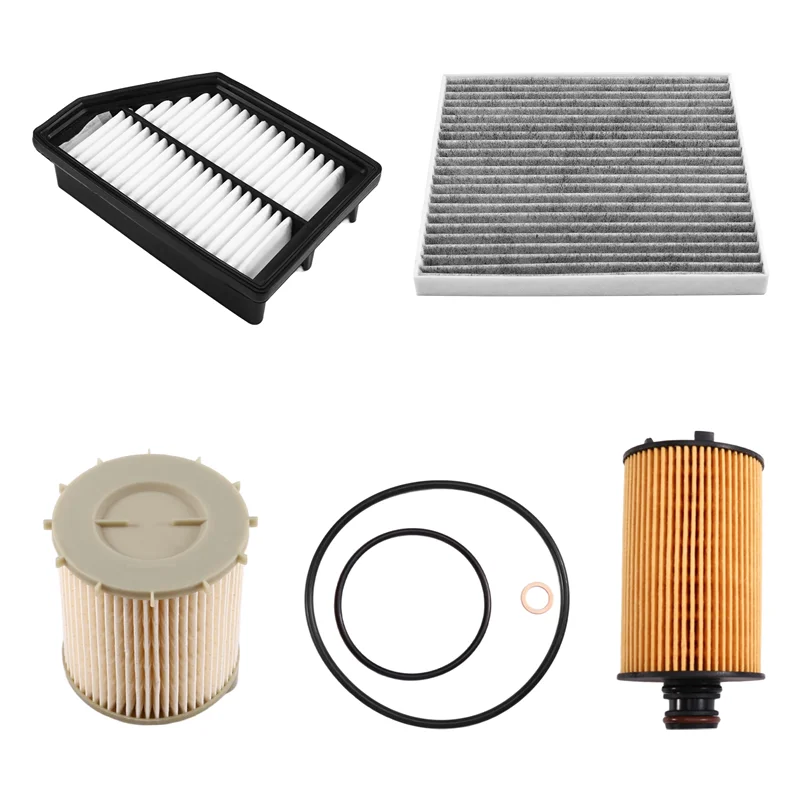 

Set Complete Filter Kit For SSANGYONG KORANDO(CK) 2.0 Diesel-Air, Cabin, Oil, Fuel-Part Numbers 23140-34100, 68116-34000
