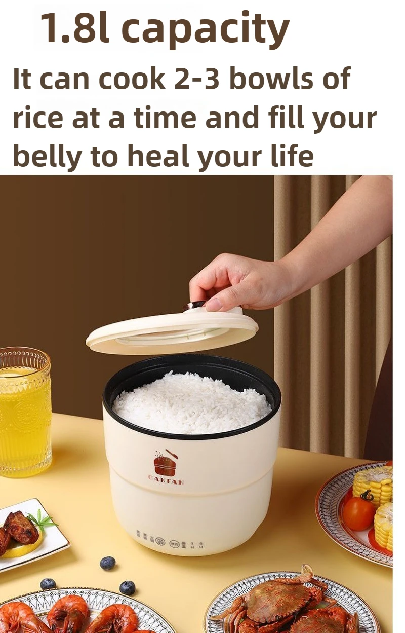 1.8L 대용량 자동 지능형 소형 밥솥 다기능 밥솥 청소가 쉬운 밥솥 홈