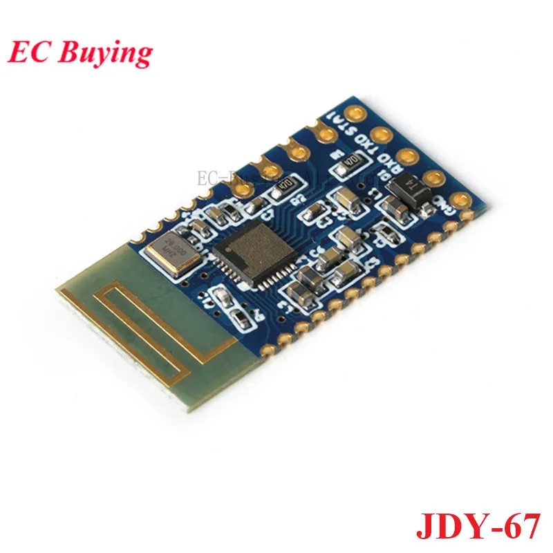 JDY-67 Dual Mode Audio SPP Bluetooth-compatible BLE 4.2 Module BLE4.2 Transparent Transmission V4.2 DC 3.3V to 4.2V JDY 67 JDY67