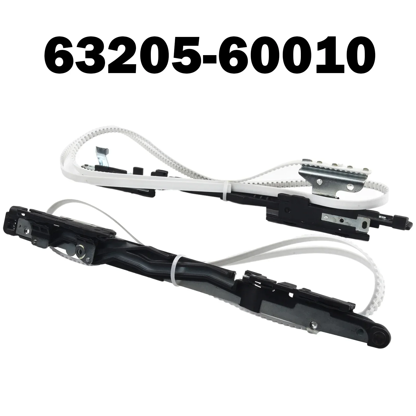 

For Toyota For 4Runner For Toyota For Rav4 With Lift Arms Sunroof Cables Plastic Vehicle 2pcs 63205-60010 Black&White