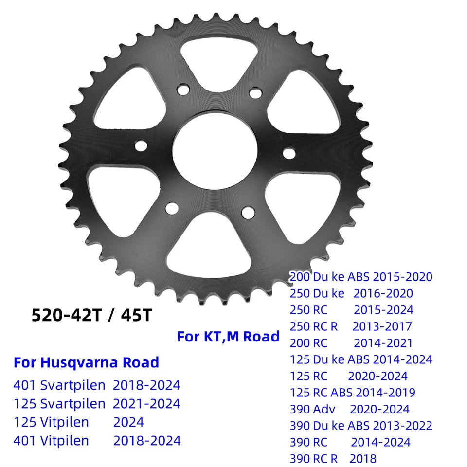 520-42T/45T Rear Sp… - image