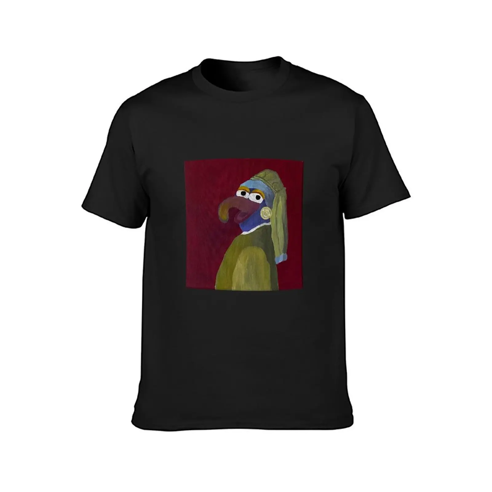 Gonzo with the Pearl Earring T-Shirt cute clothes anime mens t shirt graphic