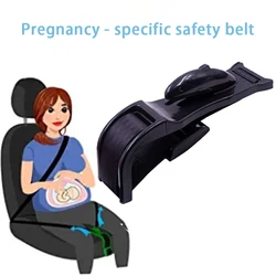 Cinturón de seguridad de asiento de coche para mujer embarazada, maternidad, vientre, Protector de bebé no nacido, Kit extensor de ajustador, accesorios automotrices