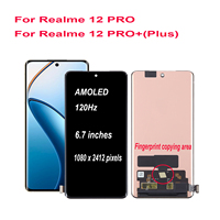 AMOLED 6.7inch For Realme 12 Pro Plus RMX3840 LCD Display Touch Screen Digitizer Glass Panel