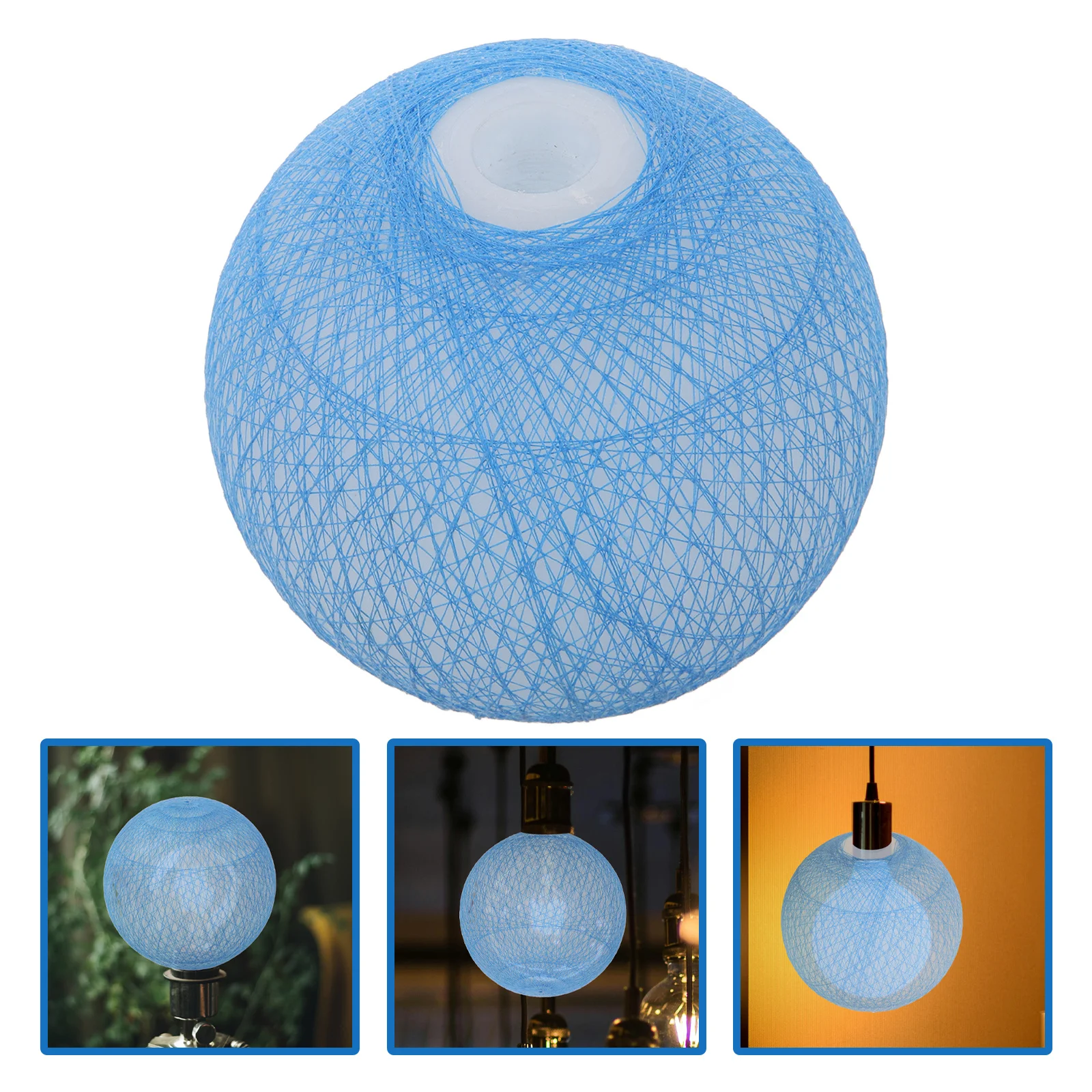 

Colorful Round Globe Lamp Shade Plastic Ceiling Light Cover For Pendant Lamp Replacement Decorative Hanging Lampshade