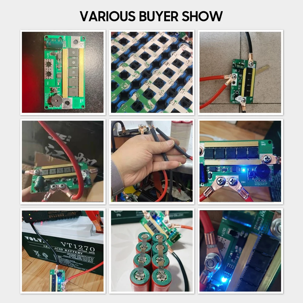 Ponto caneta soldador diy 6mos placa de circuito soldagem 5/8 engrenagem ajustável ponto soldador kit para 18650 / 26650 / 32650 bateria lítio