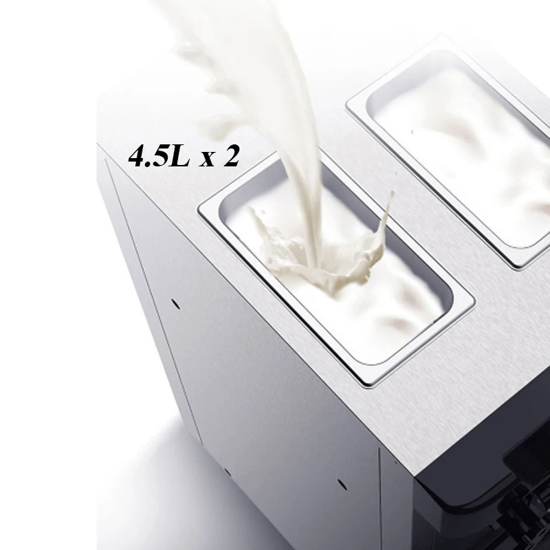 Stainless steel Hot Sale Floor Standing Ice Cream Machine Frozen Yogurt Ice Cream Maker soft serve ice cream machine commercial