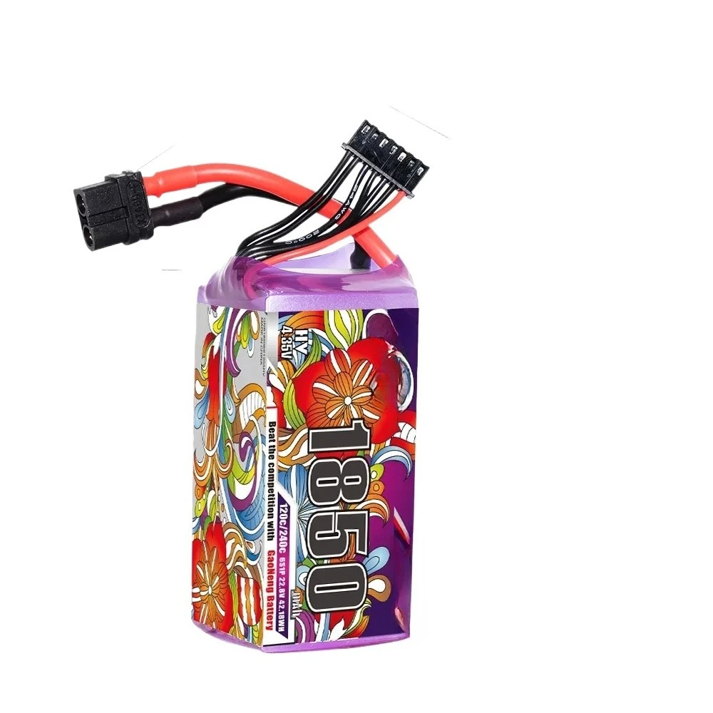 For RC FPV Racing Drone Helicopter Quadcopter GNB 6S 22.8V 1850mAh 120C/240C Lipo Battery - view 4