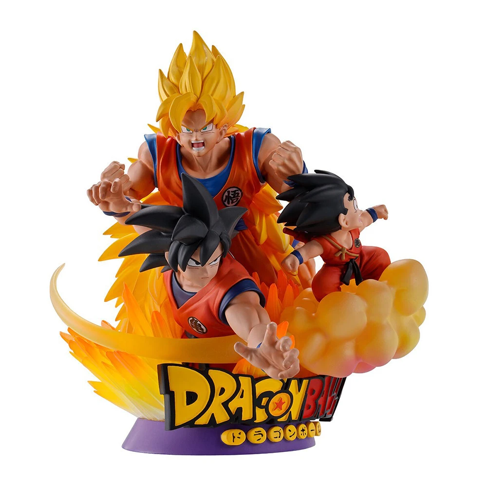 IN STOCK Megahouse Petitrama DX Dracap Re:Birth 01 Dragon Ball Diorama Son Goku 130 mm Anime Action Figure Model Collection Toys