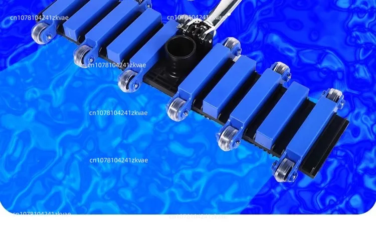 Swimming Pool Cleaning Tools Heavy Duty Vacuum Head with Wheels Aluminum Handle