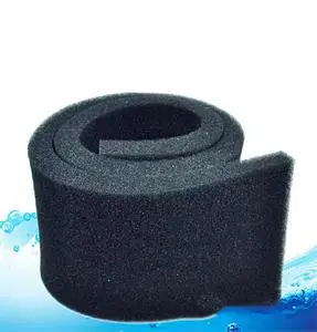 Di Động Đen Sinh Hóa Bông Lọc Hồ Cá Cá Ao Mút Xốp Lọc 50*10*2Cm