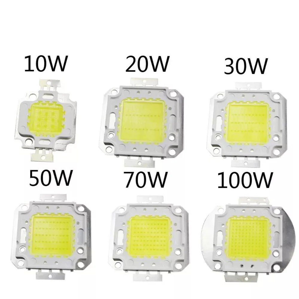 LED10W/20W/30W/50W/70W/100W DC 12v LED 36v COB module LED chip diode bulb integrated lamp bead COB integrated spotlight