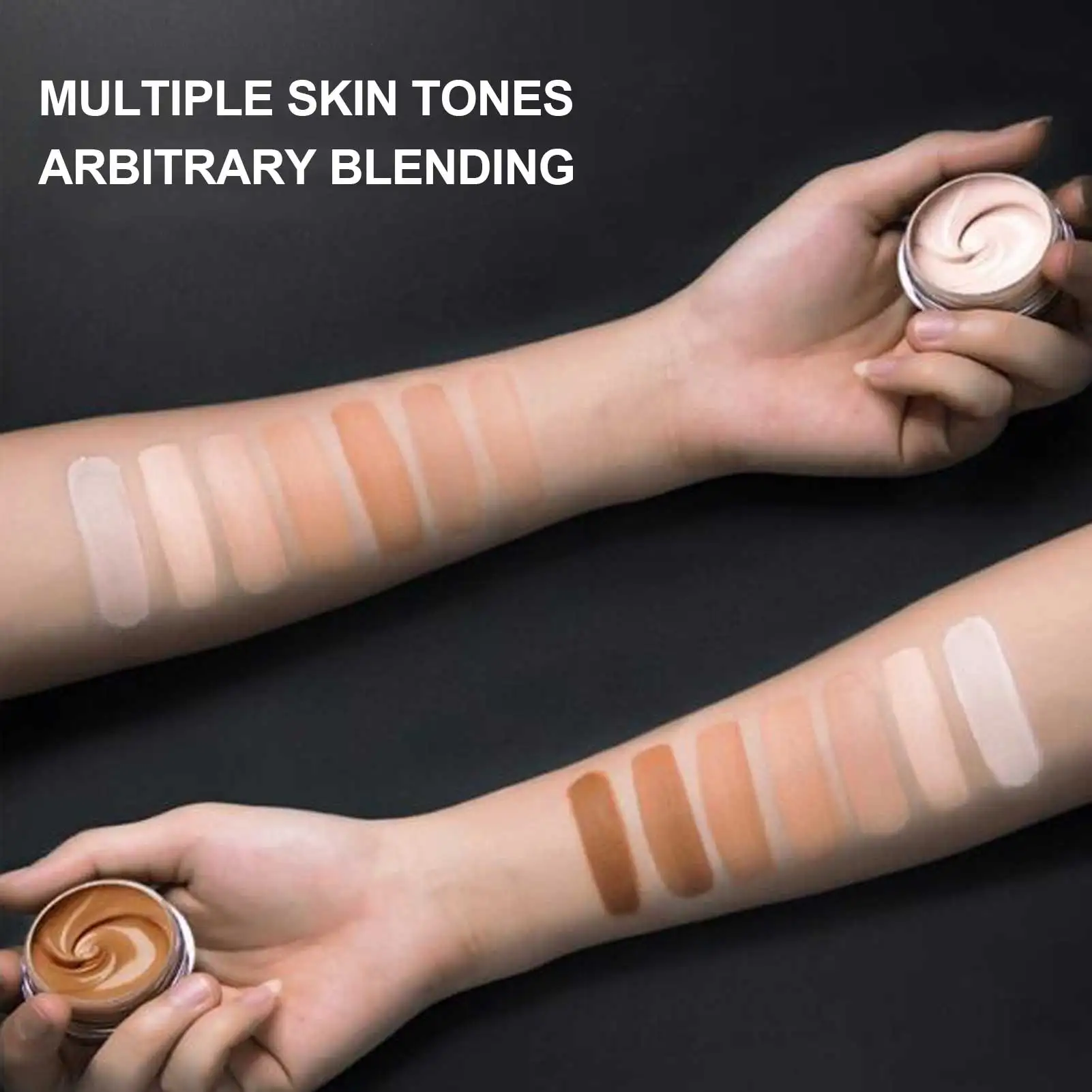 

Водостойкий консилер для татуировок, макияжа для тела, родинок, шрам, пятна, крем, 10 г x 2 шт.