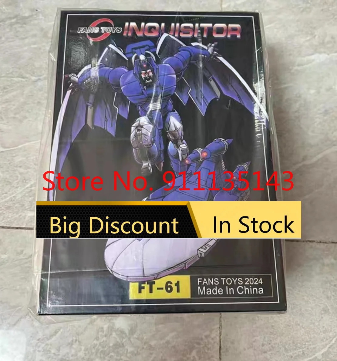 FansToys-inquisidor de plagas FT-61, segundo lote, sin mango pequeño, en Stock