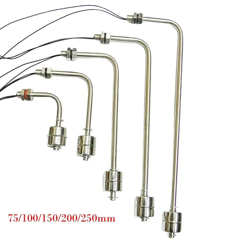 

316L Material Stainless Steel Float Switch Automatic Filling Water Level Control Temperature Tolerance 120 Current Range 0.5-1 A