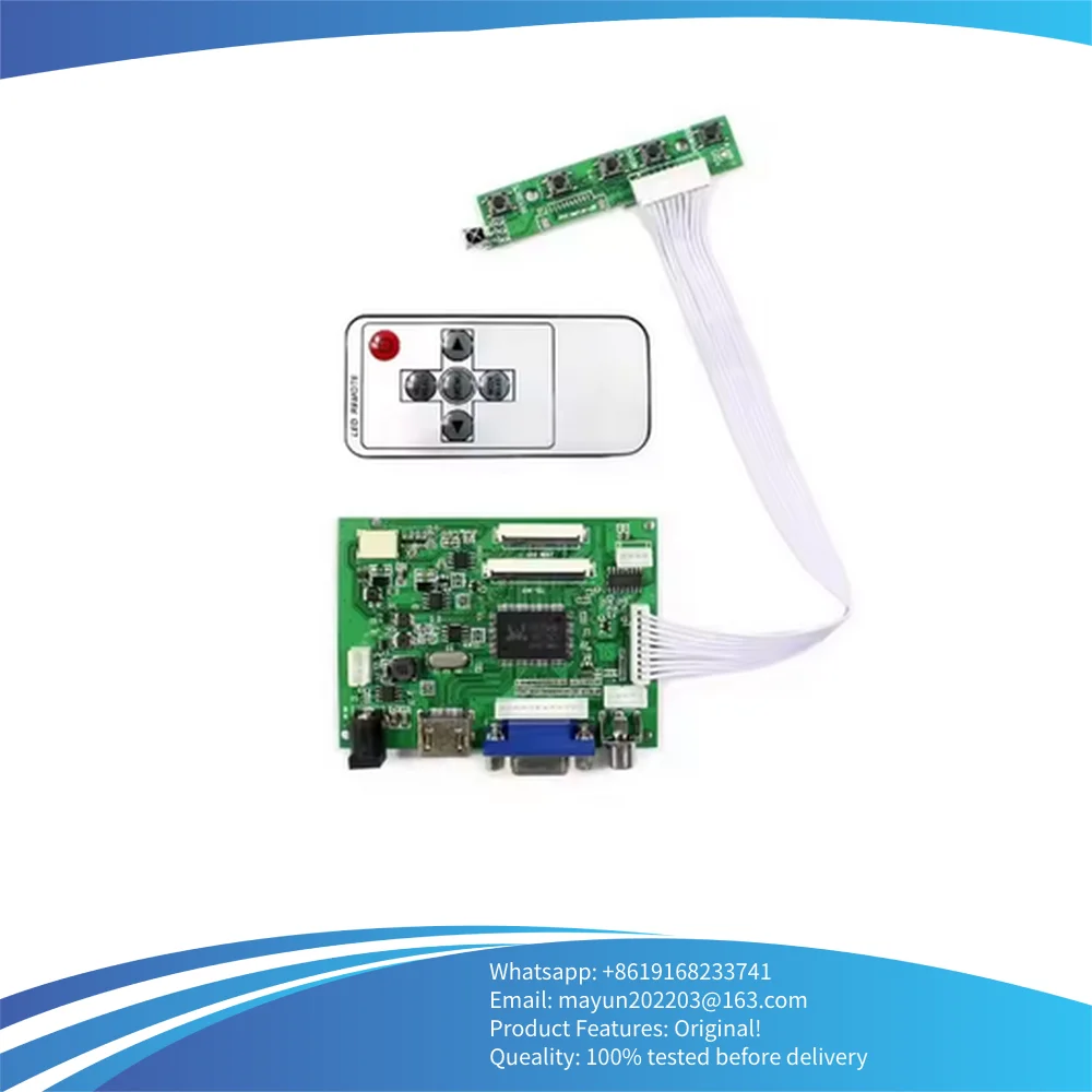 HJ080IA-01E / HE080IA-01D LCD Screen Display with VGA + HDMI-Compatible Driver Controller Board