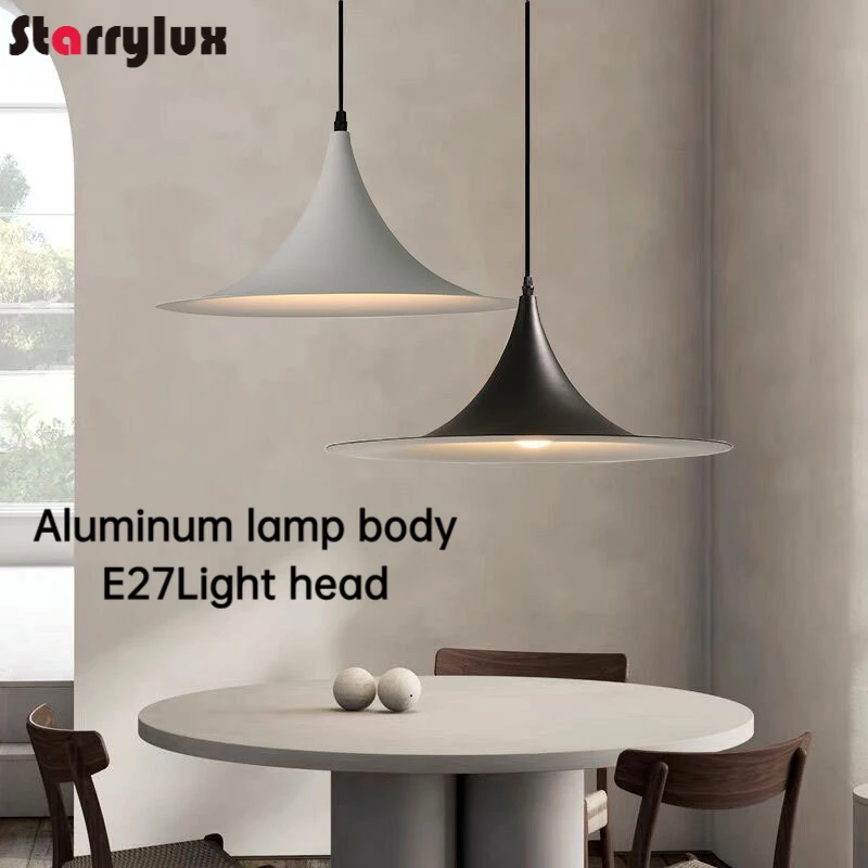 

Nordic Pendant Light | E27 Socket | Industrial Flare Design | 5-10㎡