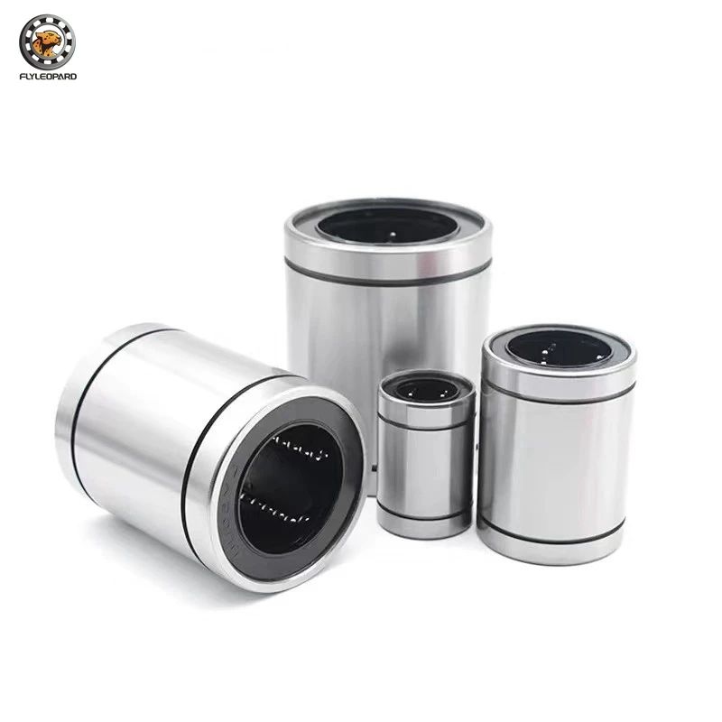 4PCS LM LUU Linear Motion Bearings LM20LUU LM12LUU LM10LUU LM8LUU LM6LUU LM4UU LM3UU ABEC-7 Long/Short Type Linear Bearings