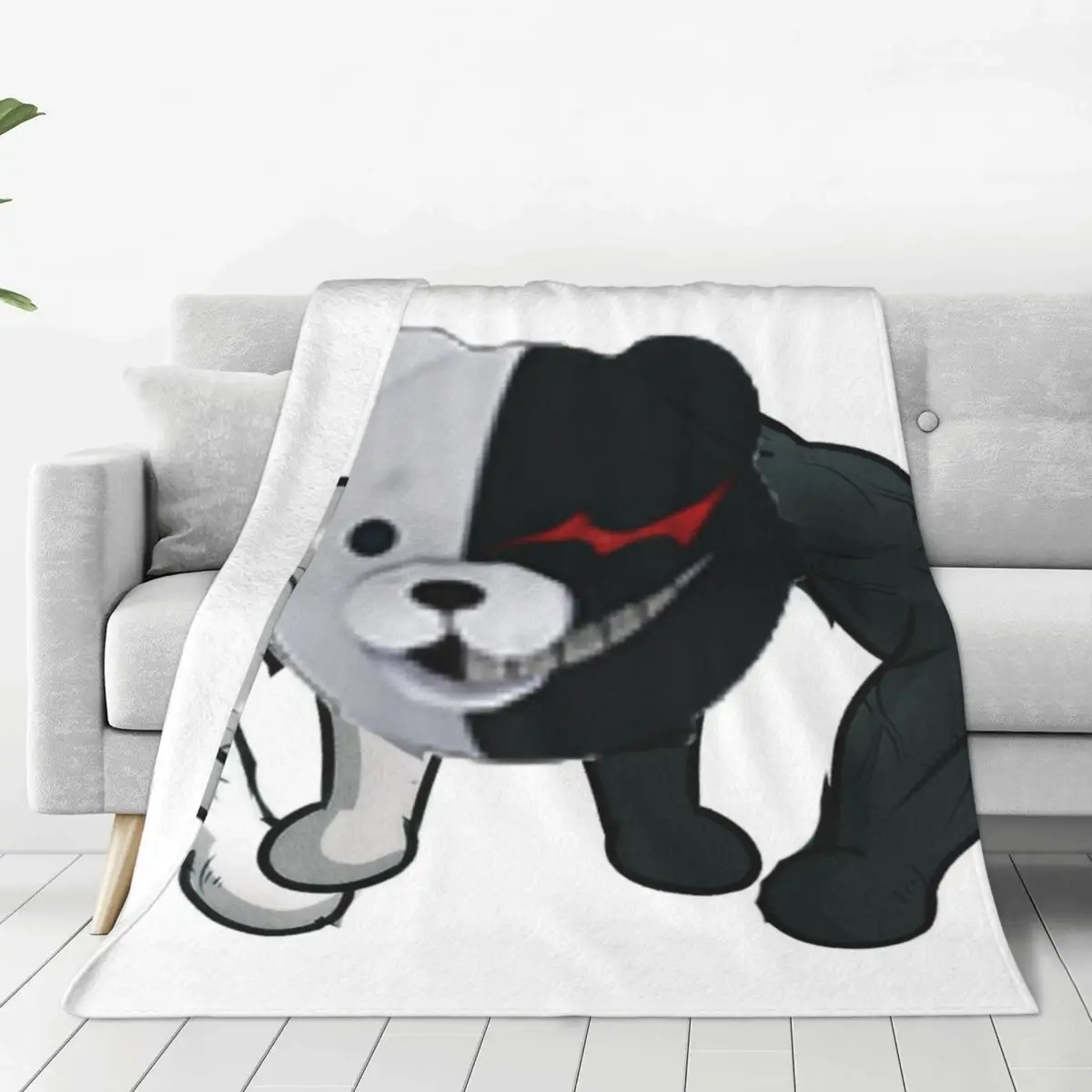 Buff Ball Monokuma Four Seasons Universal Blanket Fireplace Can Be Laid Father's Day Gift