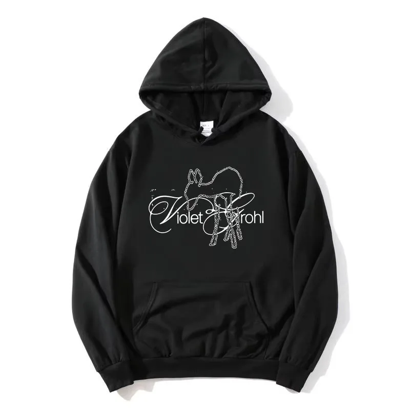 

Толстовка с капюшоном Be Sweet To Me Deer с принтом Violet Grohl Singer Design, мягкий женский пуловер с длинными рукавами, графический принт, с капюшоном
