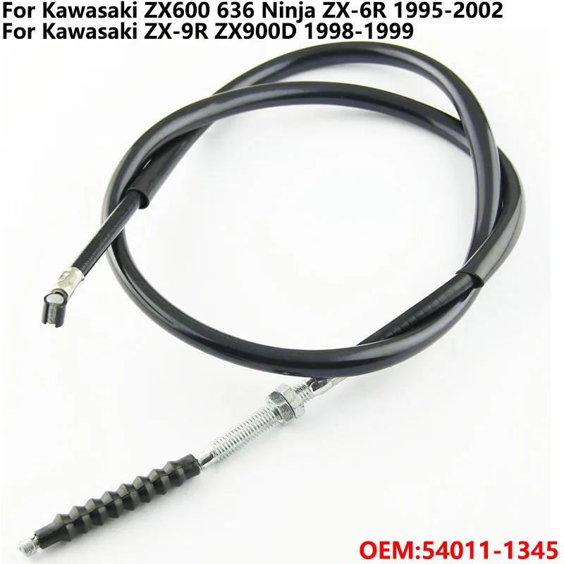 

Motorcycle Clutch Cable Clutch line For Kawasaki ZX600 636 ZX 600 Ninja ZX-6R ZX 6R 1995-2002 ZX-9R ZX 9R ZX900D 54011-1345
