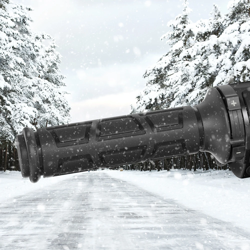 1-6 قطعة دراجة نارية ساخنة قبضة اليد الكهربائية ساخنة ساخنة قبضة العالمي سكوتر بار جهاز تدفئة محمول للدراجات النارية سكوتر الشتاء