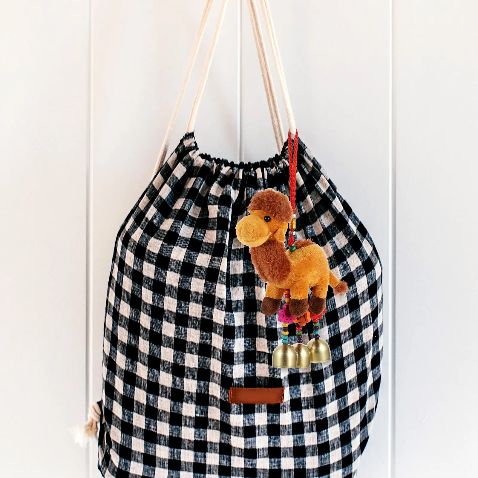 

Camel Key Chain Cartoon Animal Key Ring Bag Pendant Backpack Hanging Ornament Kids Party Favor Gift Camel Keyring