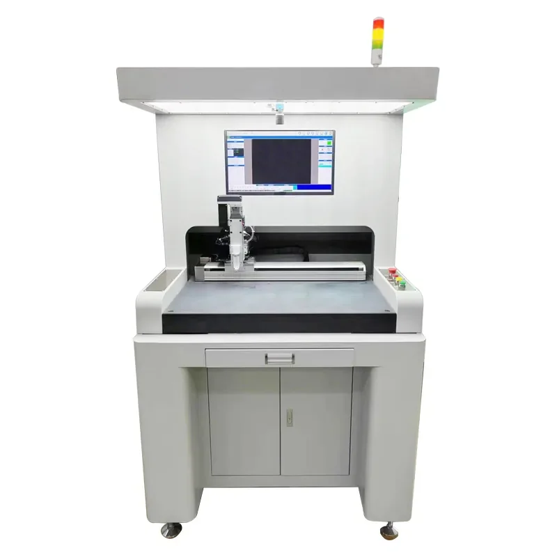 

Vision automatic glue filling machine automatic ratio automatic mixing dispensing glue filling products can be placed