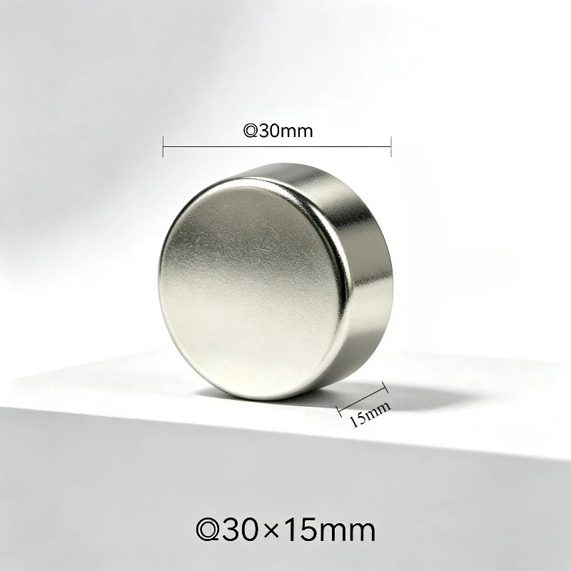 30x15 mm Big Powerful Round Disc Neodymium Magnet 30*15 mm Strong Permanent NdFeB Magnet for Fridge DIY Industrial Projects