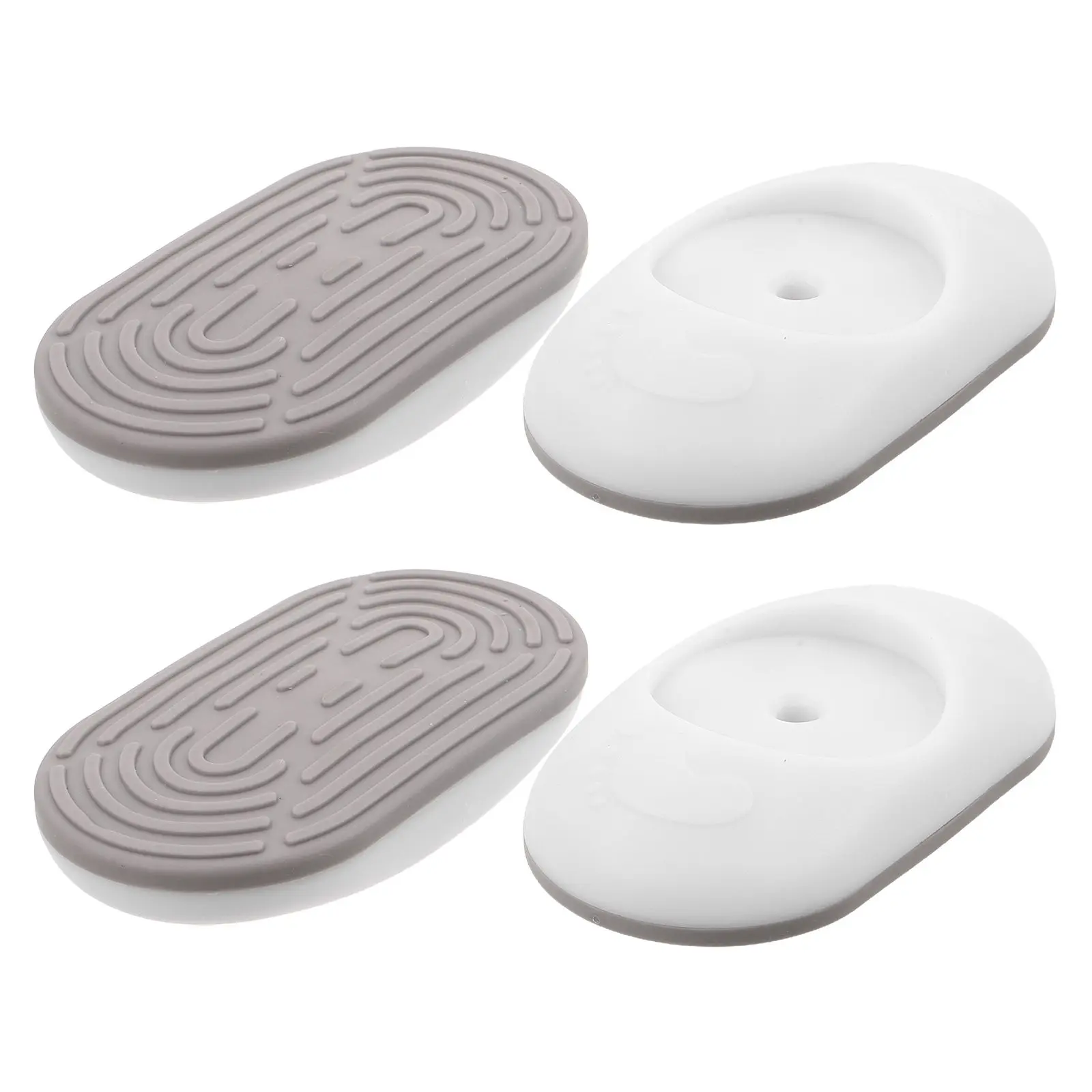 

4Pcs Baby Gate Wall Protector Anti-Slip Pads for Pressure Mounted Gates Stable Pet Door Wall Cups Child Safety Barrier