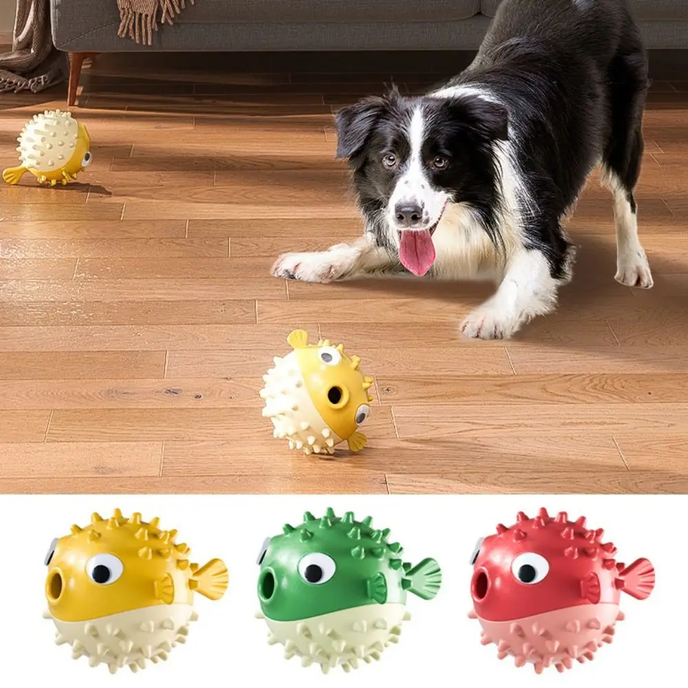 الكرتون الكلب بهلوان تسرب الغذاء الكرة الأسماك شكل لدغة مقاومة الكلب بطيئة تغذية لعبة المطاط الكلب الغذاء موزع تخفيف الملل