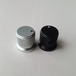 4pcs Aluminum Knob Potentiometer Cap Knurled Matte Ultrasonic Cleaning Machine 17*16mm Encoder Volume Control Tube Amplifier
