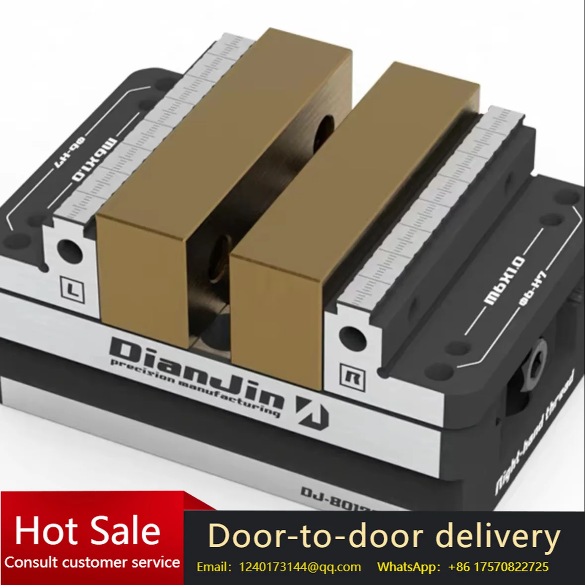 HY Precision 4/5 Axis Self-Centering Vise Quick Change Bridge Board Low MOQ Fast Delivery ISO9001
