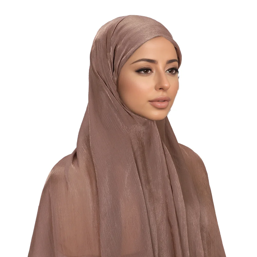 أميرا حجاب فوري من قطعة واحدة للسيدات المسلمات حجاب إسلامي شال عمامة لف باندانا عقال رمضان عيد أغطية الرأس Mujer #2