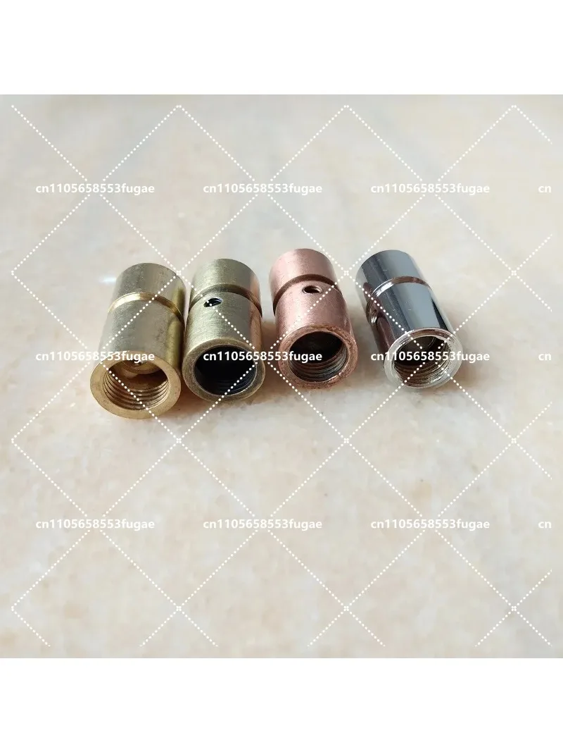 4pcs M10 Universal Head with 360 Degree Rotating M10 Thread Connecting Tube And M3 Hole for Chandelier Corridor Porch Bar Lamp