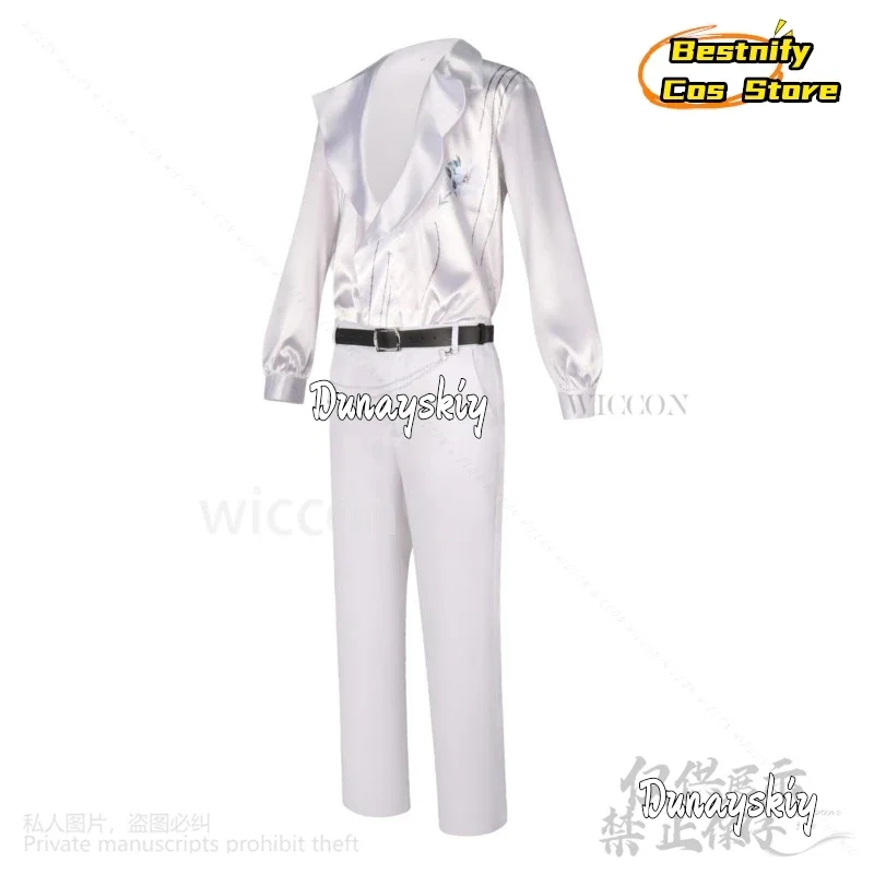 CosplayCaleb Xiayizhou Brother Game Love And Deepspace Cosplay Costume Spring And Flower Outfit Vintage Shirt Pants Necklaceじらいけ