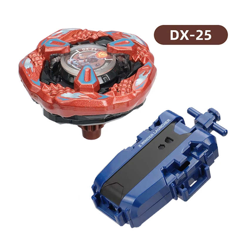 

High-Speed DX-25 Hurricane Battle Top Set with Launcher Competitive Spinning Gyro Toy for Kids