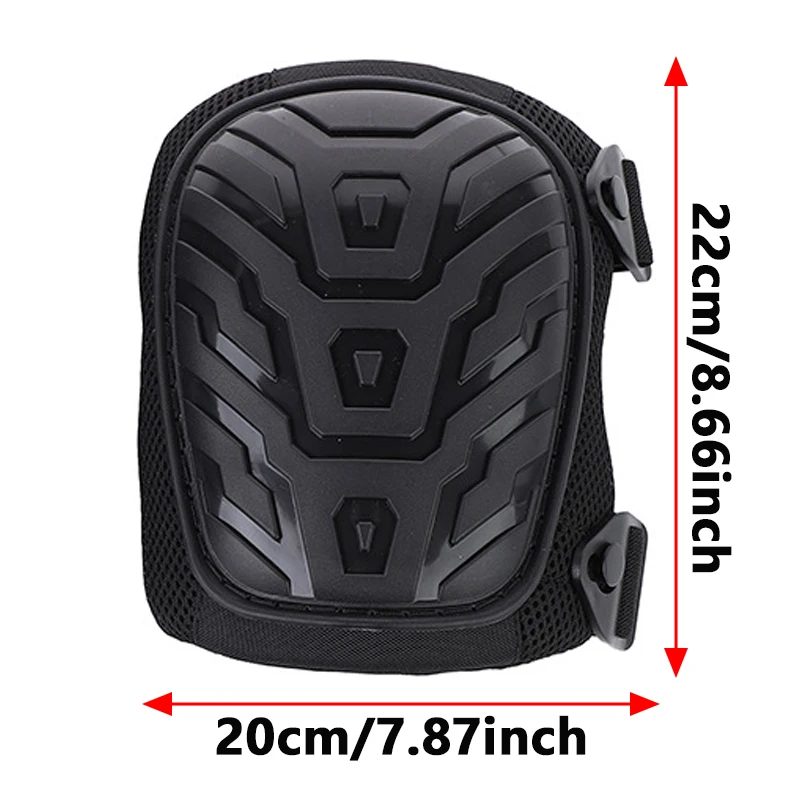 1 Pair of Durable Industrial Grade Knee Protectors for Kneeling Work, Outdoor Forest Wear-resistant and Shock-absorbing