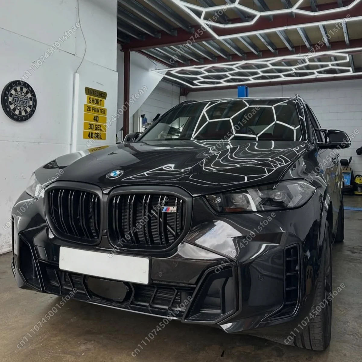 

For BMW X5 G05 LCI xDrive30d 40d 30i 40i 50e M60i M Sport 2023 2024 2025 Front Bumper Side Splitter AirVent Trim Blade Tuning