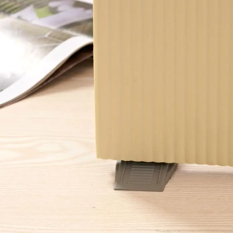 2pcs PVC -Türstopper Sicherheitstür Block Keil Türstopp