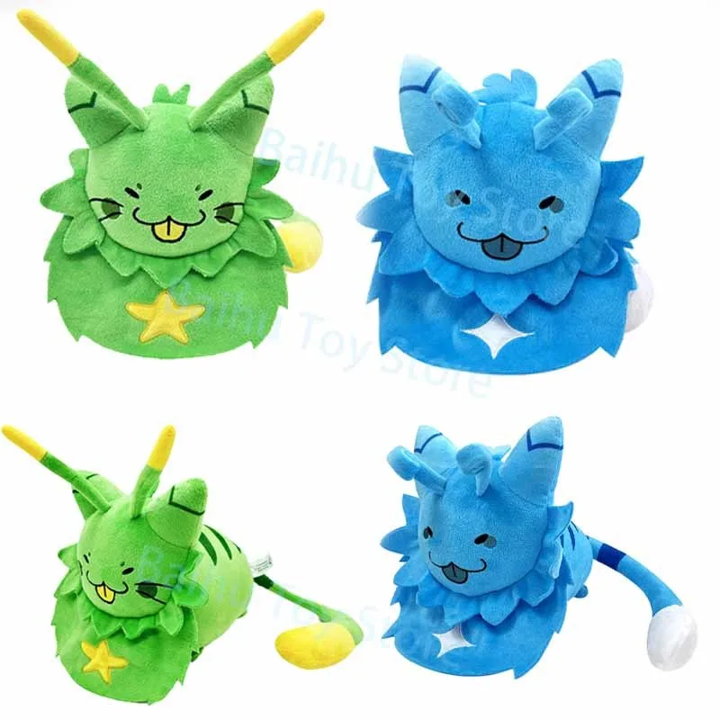 

NEW Gnarpy Plush Toy Cute Gnarpy Discovers The Internet Green Cat Plushie Kawaii Game Soft Stuffed Home Decor Pillow Doll Gift