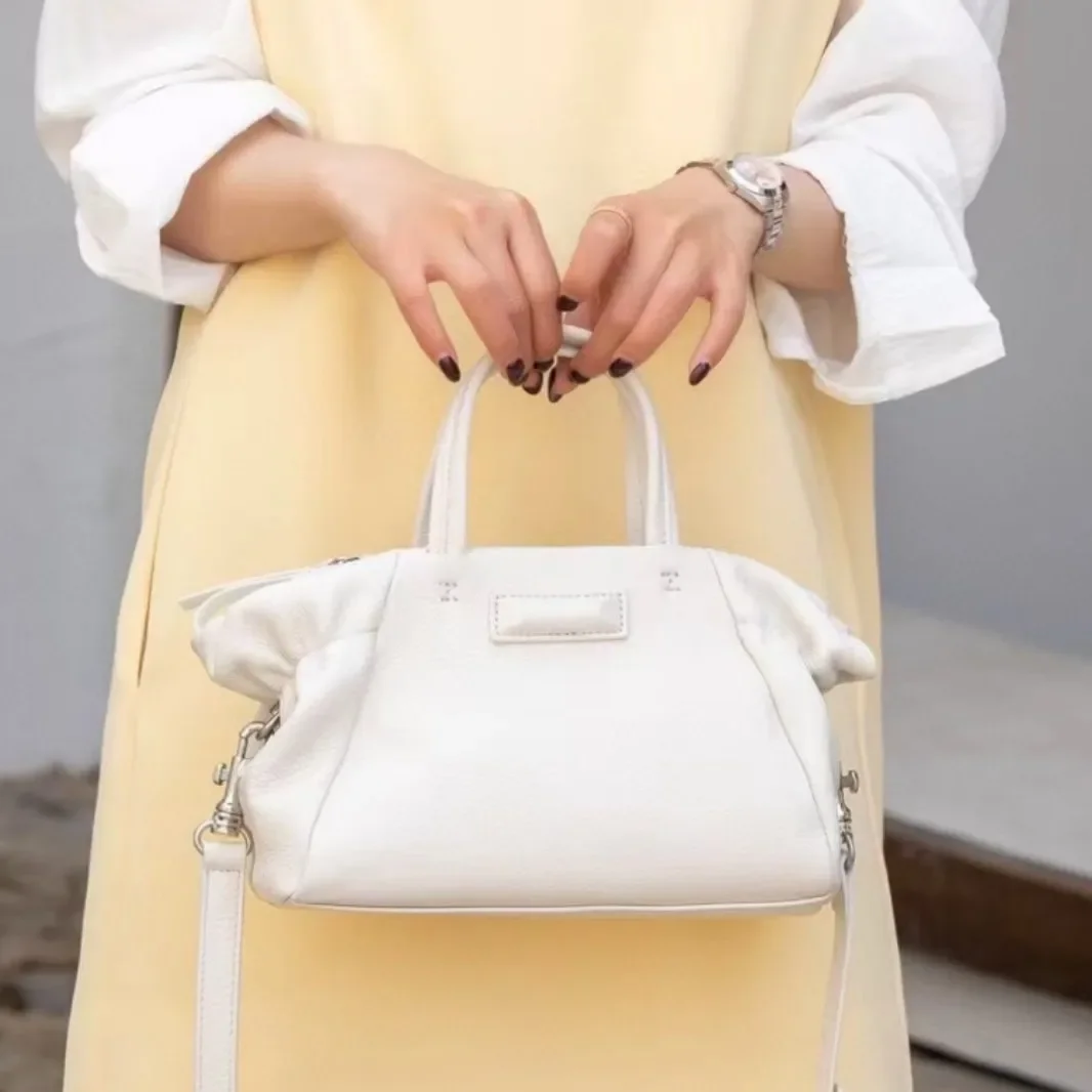 حقيبة يد نسائية فاخرة جديدة من جلد البقر الطبيعي لعام 2025-حقيبة كروس عصرية وأنيقة للسيدات بكتف واحد #5