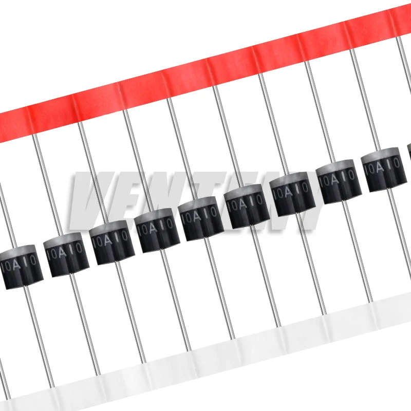 10/20 piezas 10A10 DIP diodo rectificador Axial eléctrico 10A 1000V 10a10 diodos