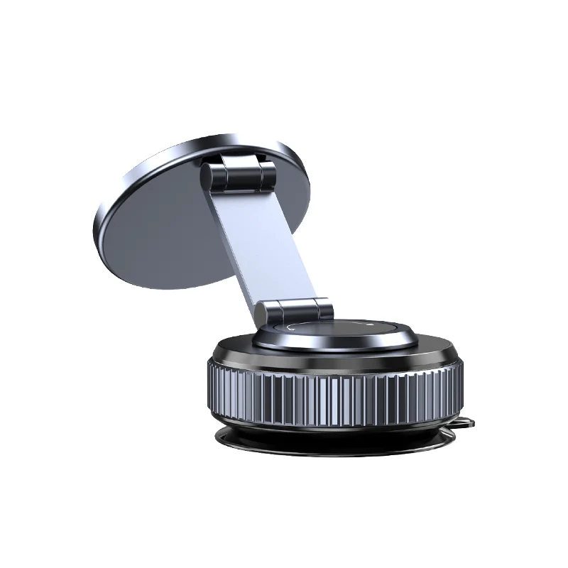 New Upgraded Aluminum Alloy Vacuum Magnetic Car Phone Holder,Multi-angles Adjustment Strong Magnetic Phone Bracket,Super Stable