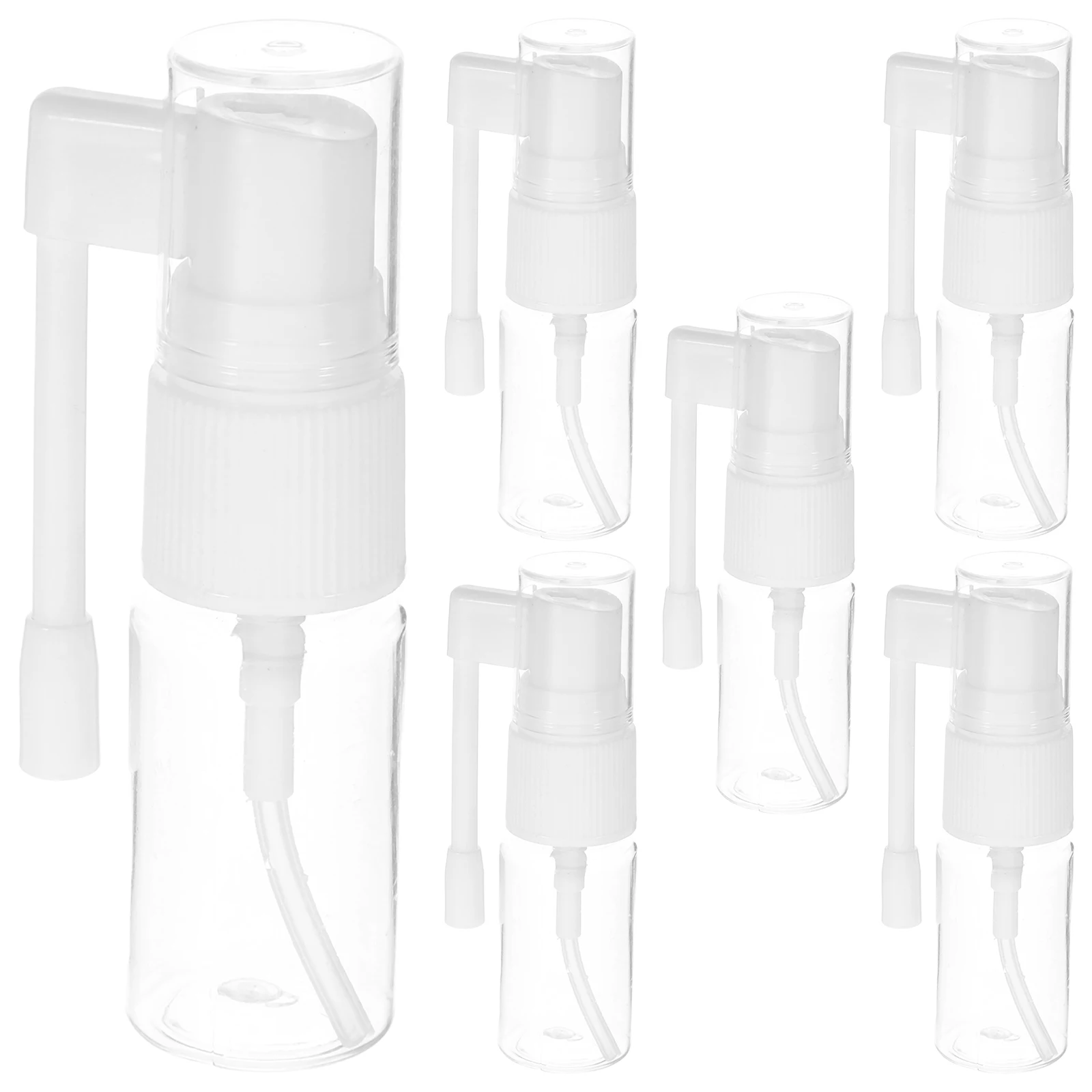 

10pcs 10ml Spray Bottles Transparent Fine Mist Portable Travel Size Empty Rocker Design Toner Perfume Samples Mini Plastic Small