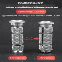 Bike Headset Expander Stem Top Cap Compression Plug Star Nut Mountain Road Bike Bicycle Front Fork Steer Cycling Accessories